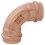 1-1/4" Press Copper 90° Elbow