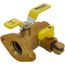 1-1/4" Sweat Isolator Flange with Drain