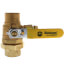 1-1/2" Threaded x 1-1/2" Sweat Pro-Pal Union Full Port Ball Valve w/ Hose Drain (Lead Free)