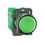 Harmony XB5R Wireless Push Button with Transmitter, Spring Return, w/o Battery, Plastic - Green