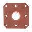 1/2" Copper CTS Tube Square O Strap