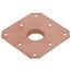 1/2" Copper CTS Tube Square O Strap