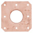 3/4" Copper CTS Tube Square O Strap