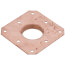 3/4" Copper CTS Tube Square O Strap