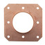 1" Copper CTS Tube Square O Strap