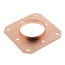 1" Copper CTS Tube Square O Strap