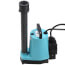 WRS-5-1/6 HP, 15 GPM @ 5' Submersible Utility Pump, Water Removal System w/ 5 gal. Tank & 10ft Power Cord