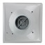 Steel Fixed Pattern Diffuser w/ 8" Collar (FPD3 Series)