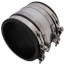 4" x 4" Flexible Strong Back PVC Shielded Coupling (Connects Cast Iron, PVC, Copper, Steel or Lead)