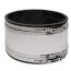 6" x 6" Flexible Strong Back PVC Shielded Coupling (Connects Cast Iron, PVC, Copper, Steel or Lead)