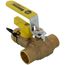 3/4" Sweat PRO-PAL Full Port Ball Valve w/ Drain (Lead Free)