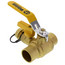1" Sweat PRO-PAL Full Port Ball Valve w/ Drain (Lead Free)
