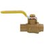 1/2" Sweat Full Port Forged Brass Ball Valve w/ Bleeder (Lead Free)