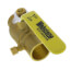 1" Sweat Full Port Forged Brass Ball Valve w/ Bleeder (Lead Free)