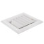 6" x 6" (Wall Opening Size) White Ceiling Diffuser (A501MS Series)