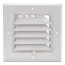 6" x 6" (Wall Opening Size) White Ceiling Diffuser (A501MS Series)
