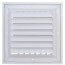 8" x 8" (Wall Opening Size) White Ceiling Diffuser (A501MS Series)