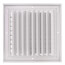 10" x 10" (Wall Opening Size) White Ceiling Diffuser (A501MS Series)