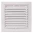 10" x 10" (Wall Opening Size) White Ceiling Diffuser (A501MS Series)
