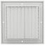 10" x 10" (Wall Opening Size) White Ceiling Diffuser (A502MS Series)