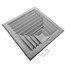 10" x 10" (Wall Opening Size) White Ceiling Diffuser (A503MS Series)