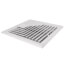 12" x 12" (Wall Opening Size) White Ceiling Diffuser (A503MS Series)