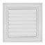 8" x 8" (Wall Opening Size) White Ceiling Diffuser (A504MS Series)