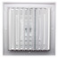 10" x 10" (Wall Opening Size) White Ceiling Diffuser (A504MS Series)