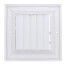 6" x 6" (Wall Opening Size) White Ceiling Diffuser (A505MS Series)