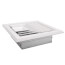 8" x 8" (Wall Opening Size) White Ceiling Diffuser (A503OB Series)