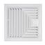12" x 12" (Wall Opening Size) White Ceiling Diffuser (A503OB Series)