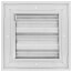 6" x 6" (Wall Opening Size) White Ceiling Diffuser (A504OB Series)