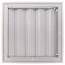 10" x 10" (Wall Opening Size) White Ceiling Diffuser (A504OB Series)