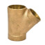 4" Cast Copper DWV Wye