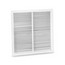 22" x 22" (Wall Opening Size) Steel Bar Return Grille (94AT Series)