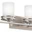 Hendrik 43" 5 Light Vanity Light w/ Satin Etched Cased Opal (Brushed Nickel)