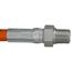 50JH00 50' x 1/8" ID Replacement Hose w/ NPT Male Fittings, 176105