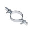 5" Electro-Galvanized Short Arm Riser Clamp