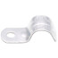 14/2-10/3 One Hole Steel BX Strap- Box of 100 (Zinc Plated)