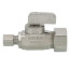 1/2" Nom Comp (5/8" OD) x 1/4" OD Comp Straight Supply Stop, Lead Free (Chrome Plated)