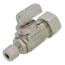 1/2" Nom Comp (5/8" OD) x 1/4" OD Comp Straight Supply Stop, Lead Free (Chrome Plated)