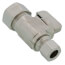 1/2" Nom Comp (5/8" OD) x 3/8" OD Comp Straight Supply Stop, Lead Free (Chrome Plated)