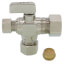 5/8" OD Comp x 3/8" OD Comp x 1/2" OD Comp Straight Dual Outlet Valve, Lead Free (Copper)