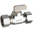 1/2" Nom Comp (5/8" OD) x 5/8" OD Comp Straight Supply Stop, Lead Free (Chrome Plated)