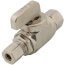 3/8" OD Female Compression x 1/4" OD Compression Straight Retrofit Supply Stop, Lead Free (Chrome)