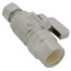 1/2" Female CPVC x 3/8" OD Comp Straight Supply Stop, Lead Free (Chrome Plated)