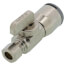 1/2" QUICK-GRIP x 3/8" OD Comp Straight Stop Valve (Lead Free)