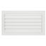 12" x 6-1/2" Fin Steel Register 1-way (White)