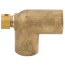 1/2" Cast Brass 90° Elbow w/ Drain (Lead Free)