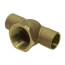 3/4" x 3/4" x 1" CxCxF Tee (Lead Free)